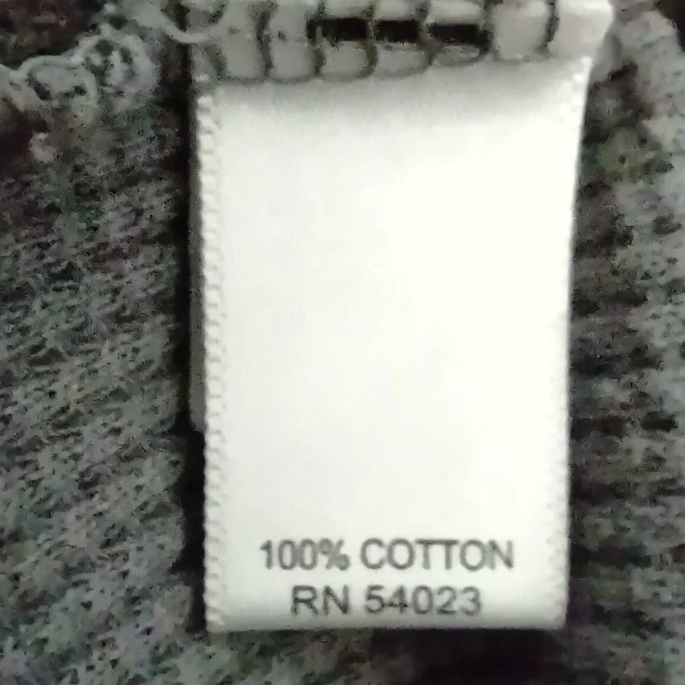 Banana Republic Sweater Men's Size Medium Gray Mock Neck Turn Down Long Sleeve